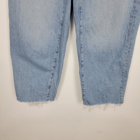 Madewell Jeans Women 26 T Blue Denim The Curvy Perfect Vintage Wide Leg Crop - Picture 5 of 13